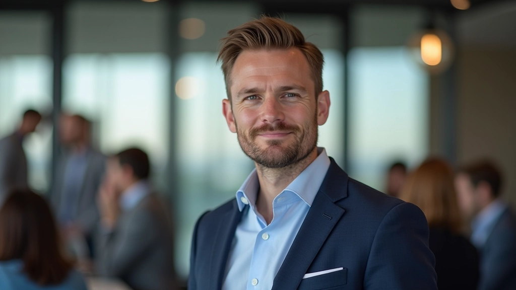 Man showing genuine attentiveness and presence in professional relationship